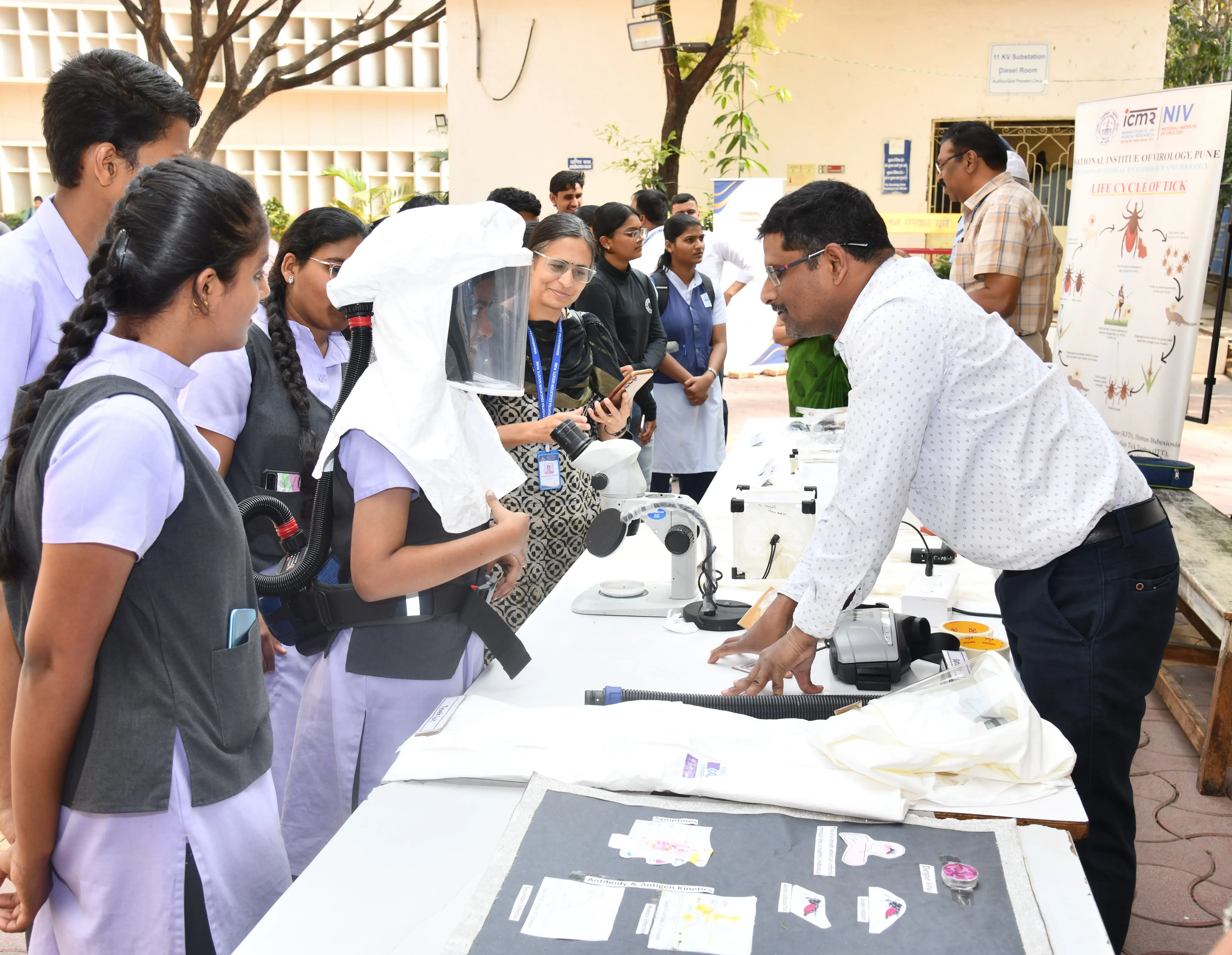How is ICMR-NIV Celebrating 74 Years of Scientific Excellence with School Students in Pune?