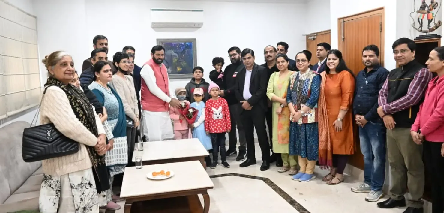 Haryana CM: Early Detection of Cancer Symptoms Enables Treatment