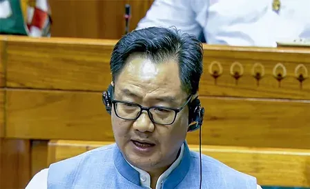 Rijiju: Centre will extend Parliament time if Cong agrees to discuss Sansad Chalo