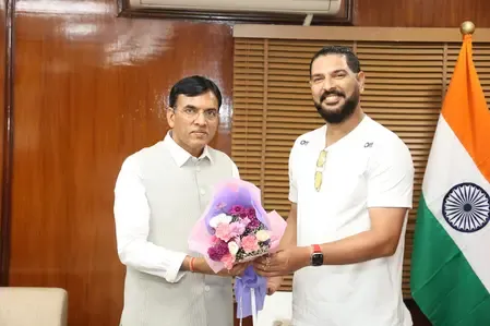 IGPL board meets Sports Minister Mansukh Mandaviya to discuss growth of golf in India