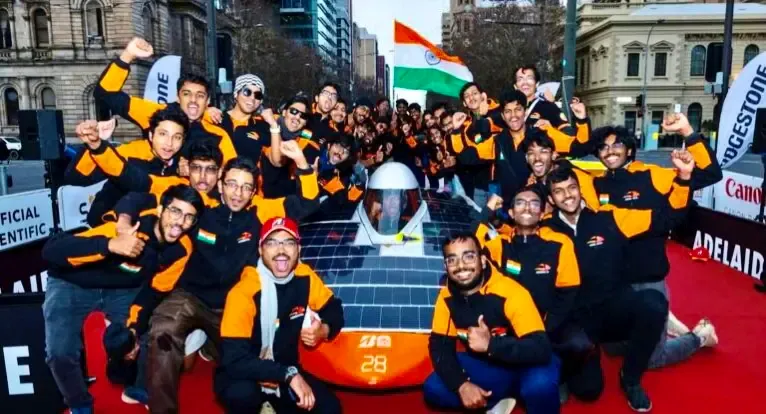 IIT Madras Team AgniRath wins 3rd place at Sasol Solar Challenge 2026