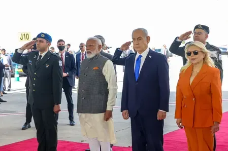 इजरायली पीएम नेतन्याहू का अलग अंदाज, प्रधानमंत्री मोदी के ल‍िए ह‍िंदी में ल‍िखा, 'आपका स्वागत है'