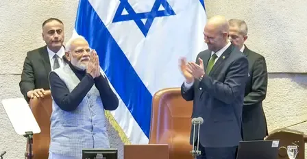 इजरायली संसद को संबोधित करने वाले पहले भारतीय प्रधानमंत्री बने नरेंद्र मोदी