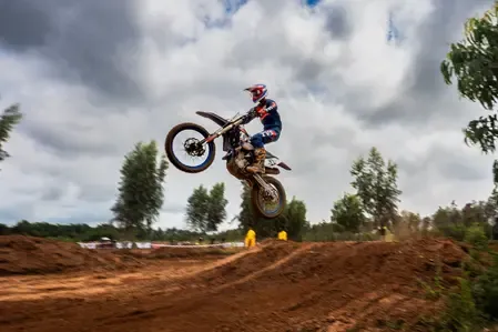 Ikshan shines with triple win; Banteilang scores double in Motocross Nationals