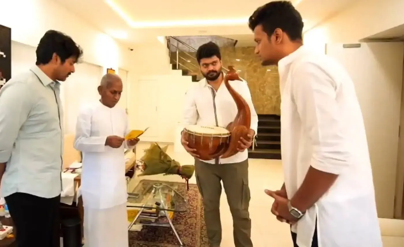 Ilaiyaraaja Appreciates Sivakarthikeyan’s Gift as a Joyful Surprise