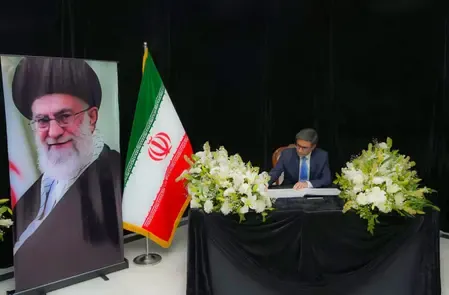 India Dismisses Delay Claims on Condolence Book for Khamenei