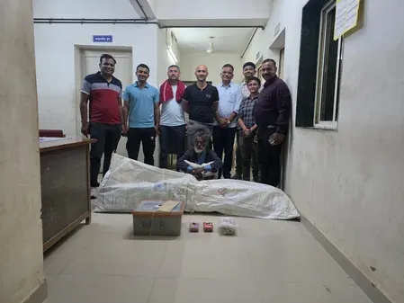 Cannabis cultivation busted in Gujarat's Sabarkantha; ₹6.38 lakh drugs seized, one held