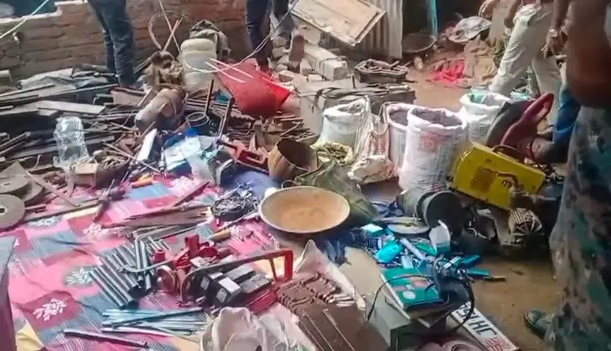 Illegal arms factory busted in Jharkhand's Godda; RTI activist named accused