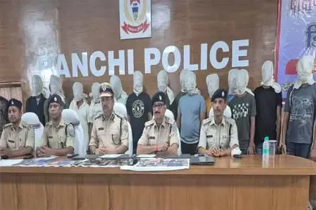 How Did Ranchi Police Uncover an Illegal Online Gaming and Betting Racket?