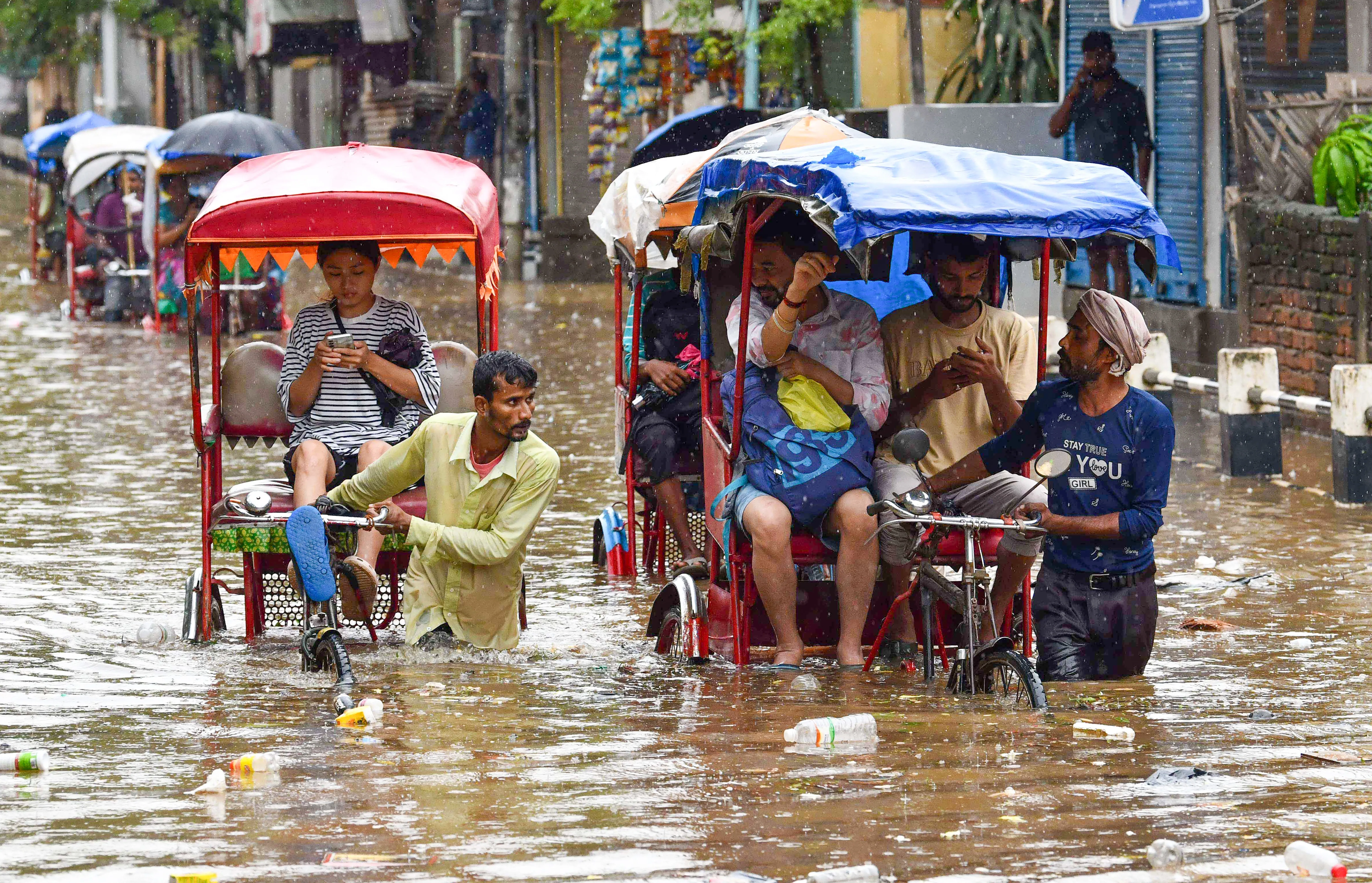 What is the IMD's Prediction for Heavy Rainfall in Guwahati?