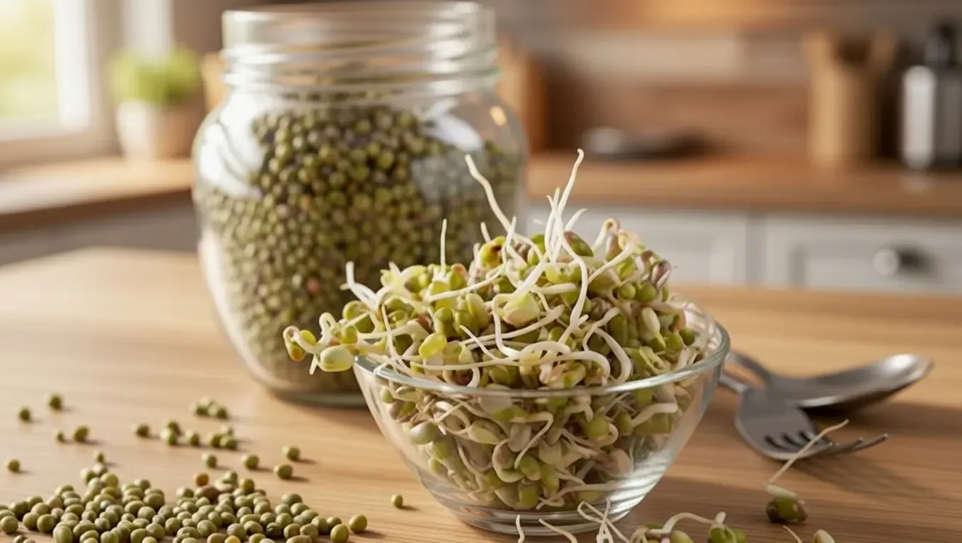 इम्यूनिटी और स्वास्थ्य के लिए लाभकारी मूंग दाल स्प्राउट्स
