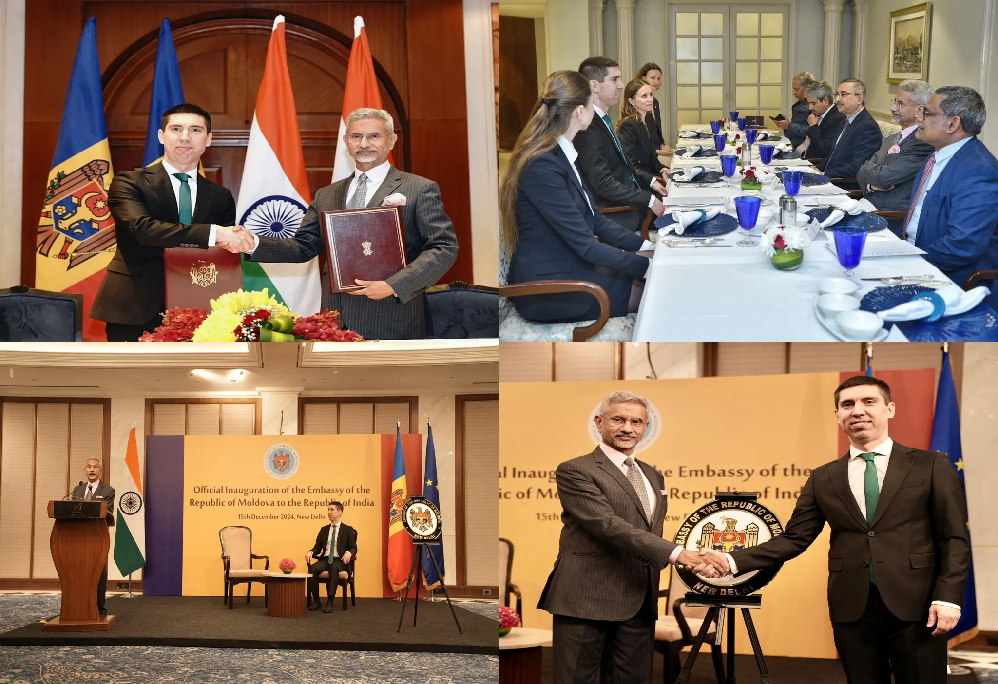 Significant Advancement in Bilateral Relations, Says EAM Jaishankar as Moldova Establishes Embassy in Delhi