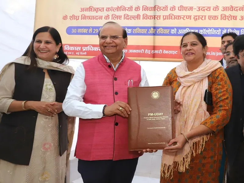 Over 6,600 Individuals from Delhi's Unauthorised Colonies Participate in Special Camps in 48 Hours