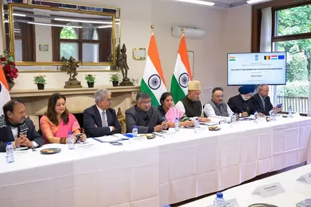 How is the Indian Delegation in Brussels Addressing Terrorism?