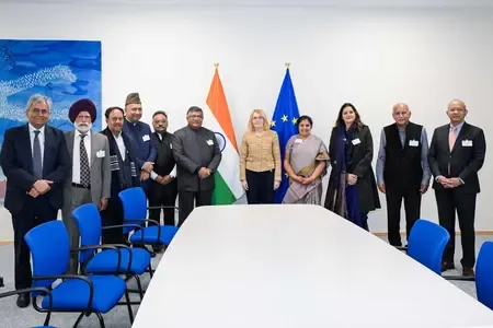 How is India's Delegation in Brussels Addressing Pakistan's Use of Terrorism?