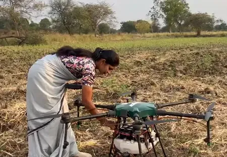 How 'Namo Drone Didi' Savitri Sahu is Transforming Agriculture in Khairagarh