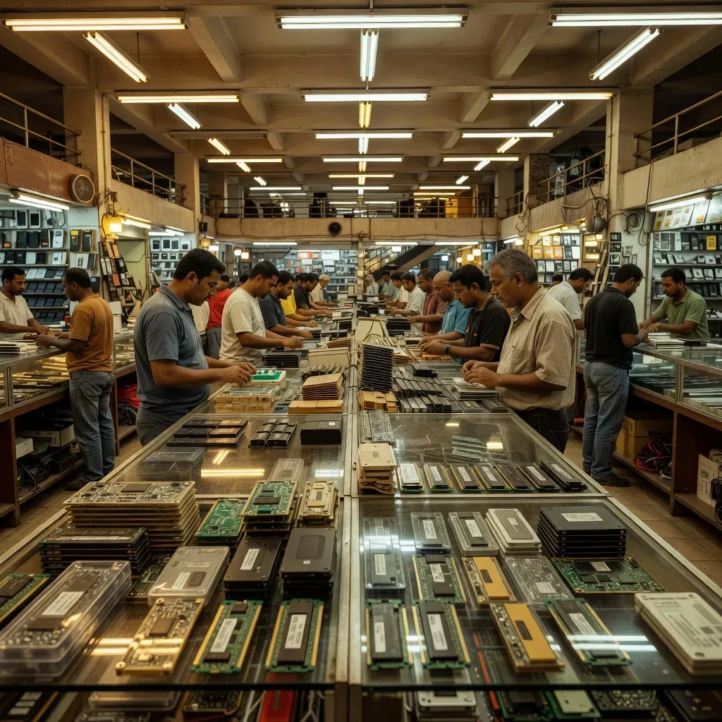 Shenzhen's Huaqiangbei hit as memory chip prices triple on AI demand