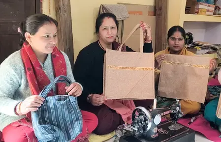 Empowering Women in Chamoli: The Rise of Handicrafts and Jute Bag Making