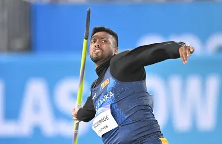 Pathirage wins CWG 2026 Javelin gold, Sangakkara hails 'incredible' Sri Lanka
