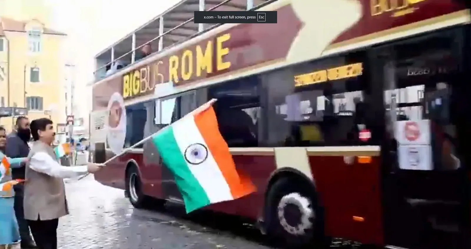 Incredible India campaign rides Rome's Hop-On Hop-Off buses ahead of Modi visit
