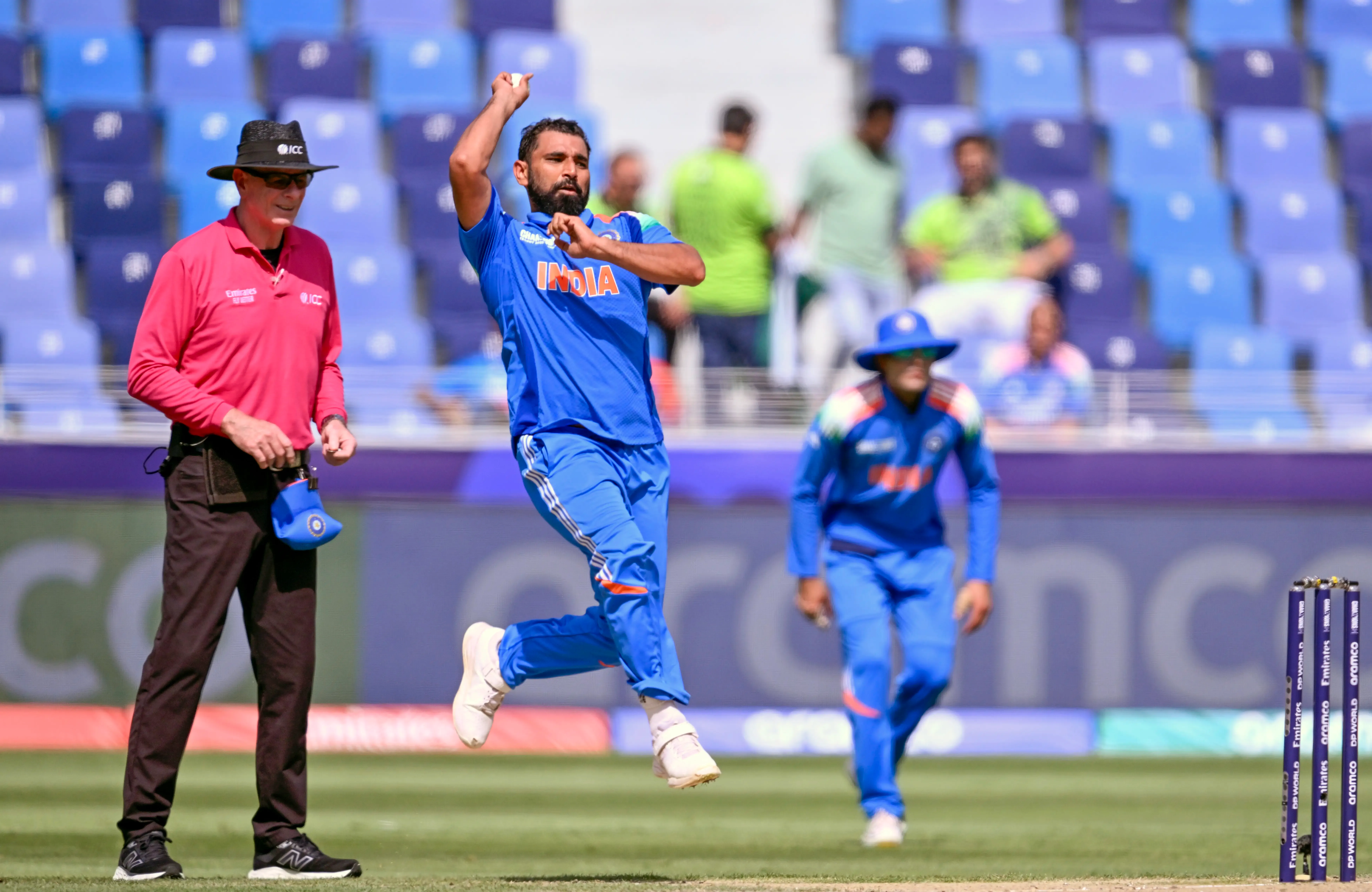 India vs Pakistan: Shami Sets Record for Longest Over in Champions Trophy