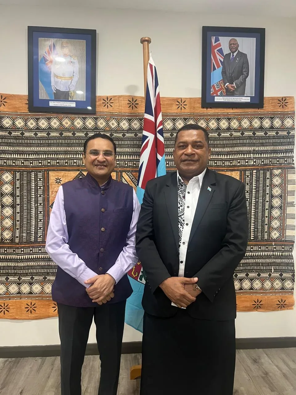 India-Fiji talks on affordable housing, urban development in Suva