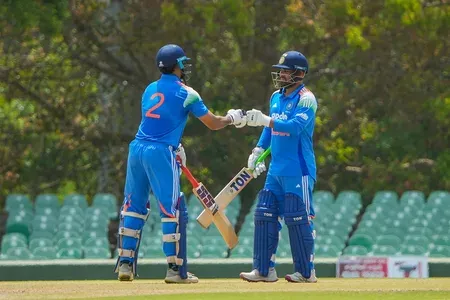 India A docked 10 runs for pitch violation against Sri Lanka A in Dambulla