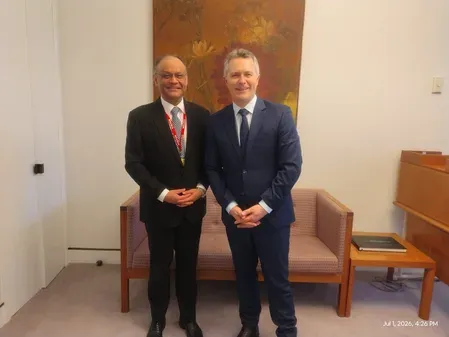 India-Australia education cooperation: High Commissioner Nagesh Singh meets Minister Jason Clare