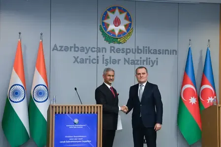 Jaishankar in Baku: India, Azerbaijan share goal of peace and prosperity