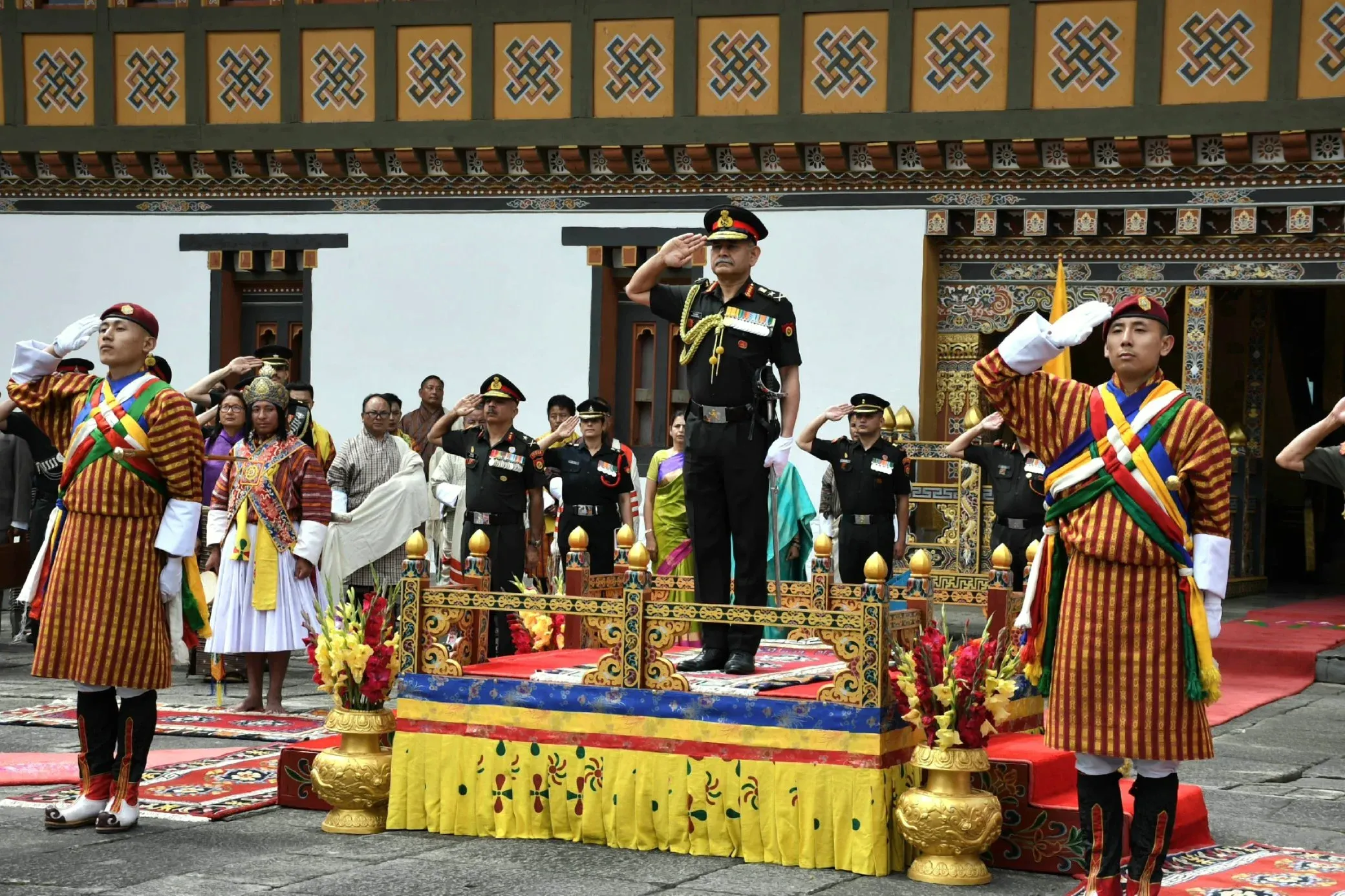 How are India and Bhutan strengthening their strategic defence ties during Army Chief's visit?