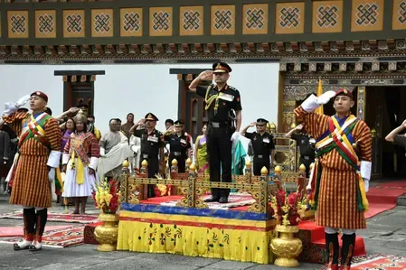 How are India and Bhutan strengthening their strategic defence ties during Army Chief's visit?