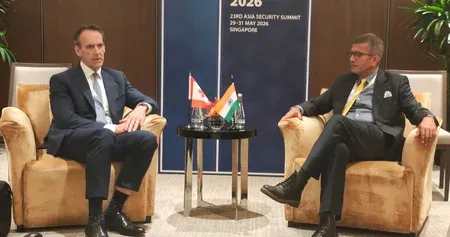India-Canada defence talks at Shangri-La Dialogue 2026 in Singapore