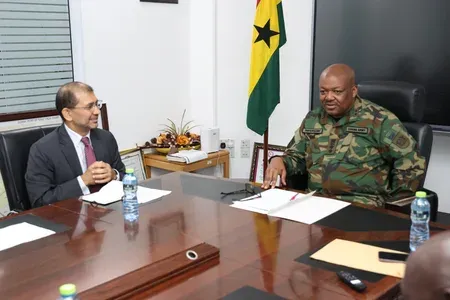 India-Ghana maritime cooperation: Surinder Bhagat meets GPHA chief