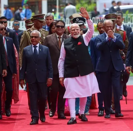 India and Mauritius Forge Enhanced Strategic Partnership to Safeguard Indian Ocean Region Interests