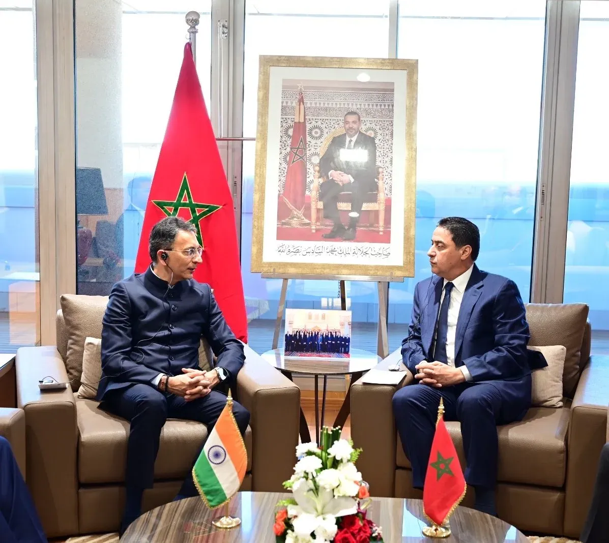 India-Morocco bilateral trade talks: Prasada meets Hejira in Rabat