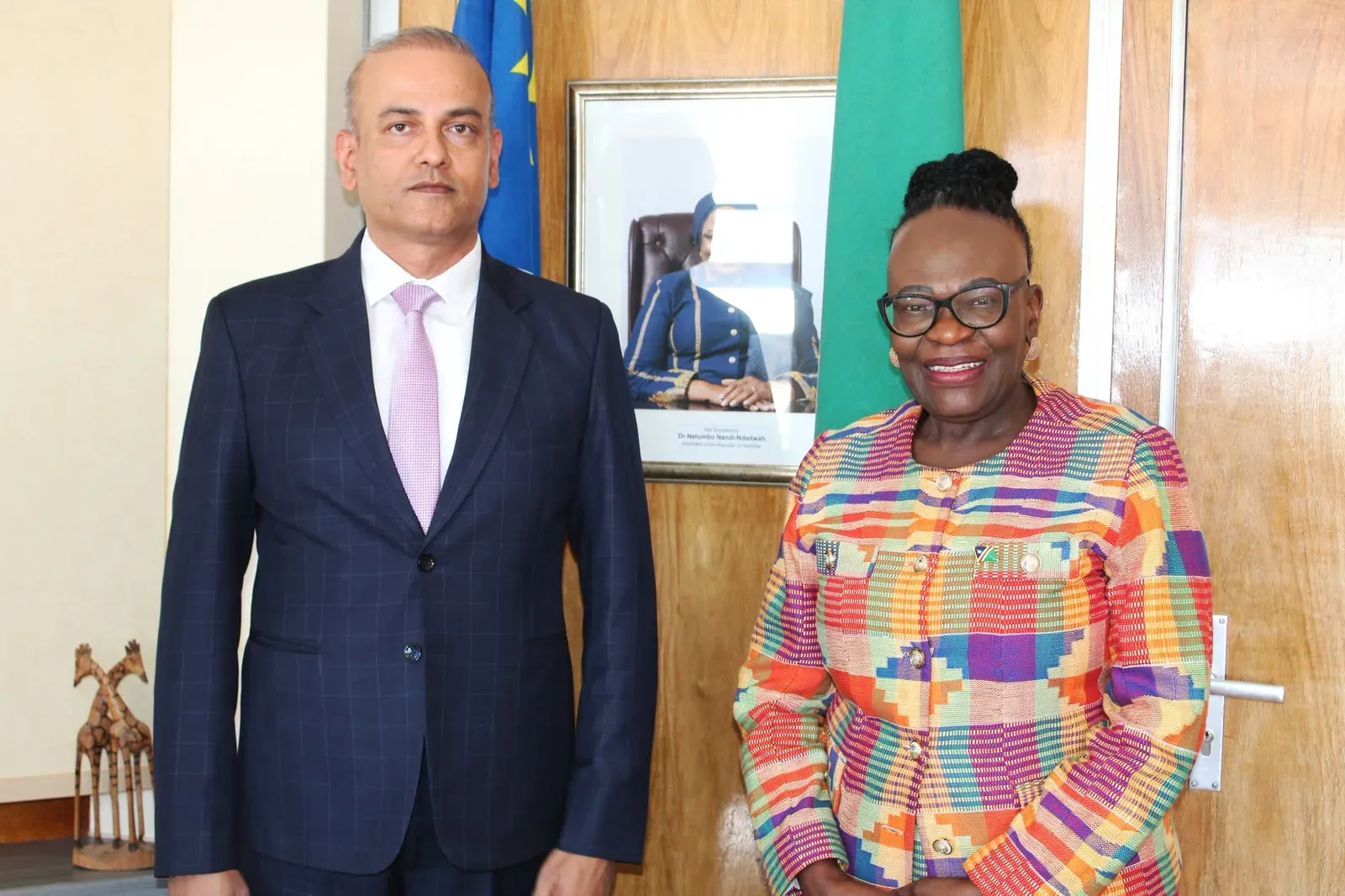 India-Namibia ties reviewed a year after PM Modi's historic 2025 state visit