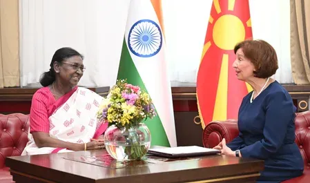 Murmu in Skopje: India, North Macedonia agree to double bilateral trade