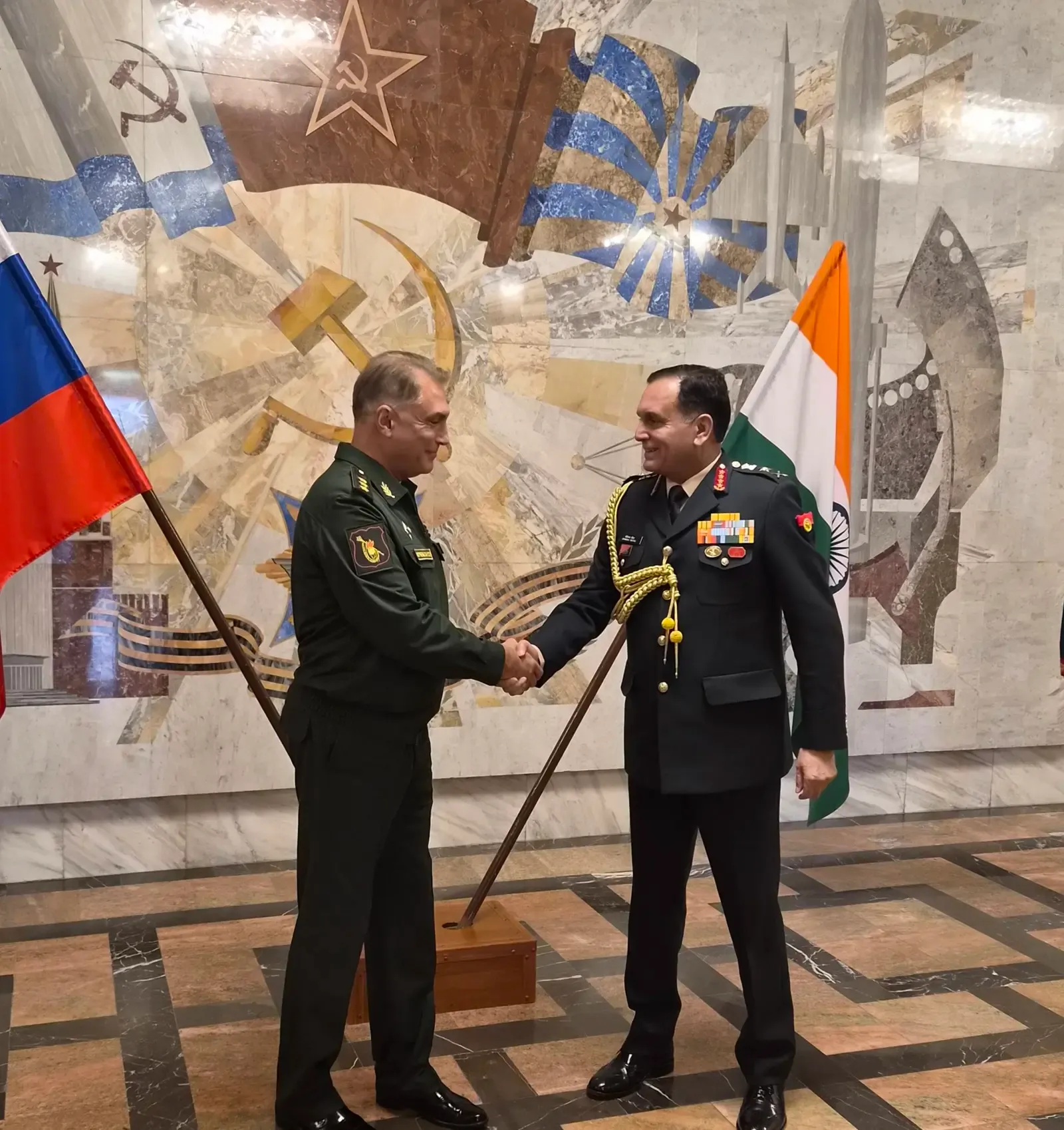 COAS General Dhiraj Seth visits Russia to deepen India-Russia military ties