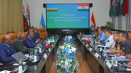 India-Rwanda defence cooperation deepened at 2nd JDCC meeting in New Delhi