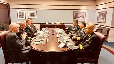 India and US discuss shared maritime interests, strengthening defence ties