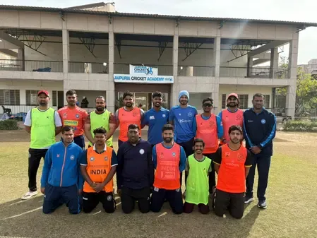 Who is in India's Squad for the Historic Mixed Disability T20I Series Against England?