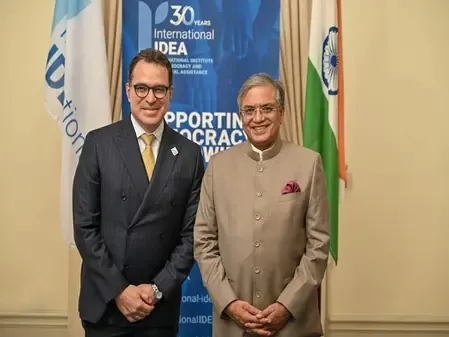 India assumes Chairship of International IDEA for 2026