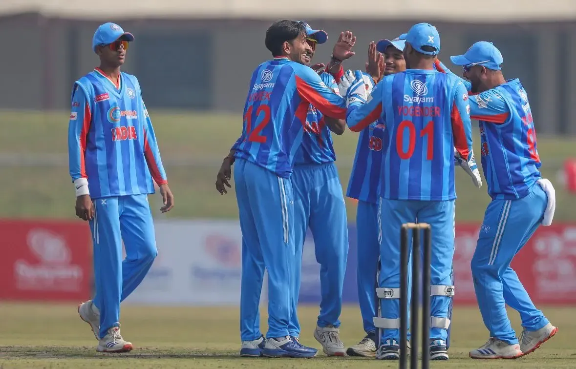 How Did India Beat England by 7 Wickets in the Opening Match of the Mixed Disability T20I Series?