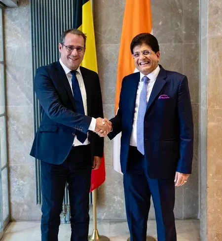 India-Belgium talks: Trade, tech, and India-EU FTA in focus