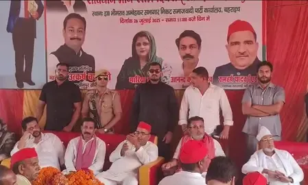 'इंडिया' ब्लॉक बार-बार सामाजिक समानता और न्याय की बात कर रहा : सपा सांसद उत्कर्ष वर्मा