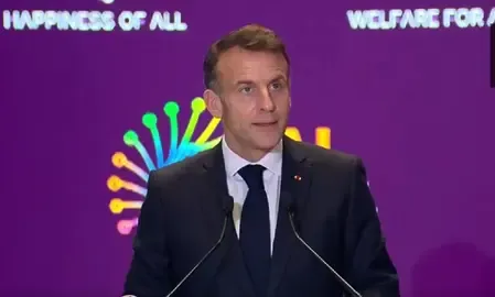 What Unique Achievement Did India Accomplish? Macron Shares a Street Vendor's Journey at AI Summit