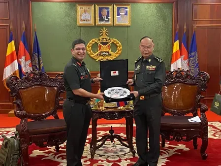 How Are India and Cambodia Enhancing Military Cooperation?