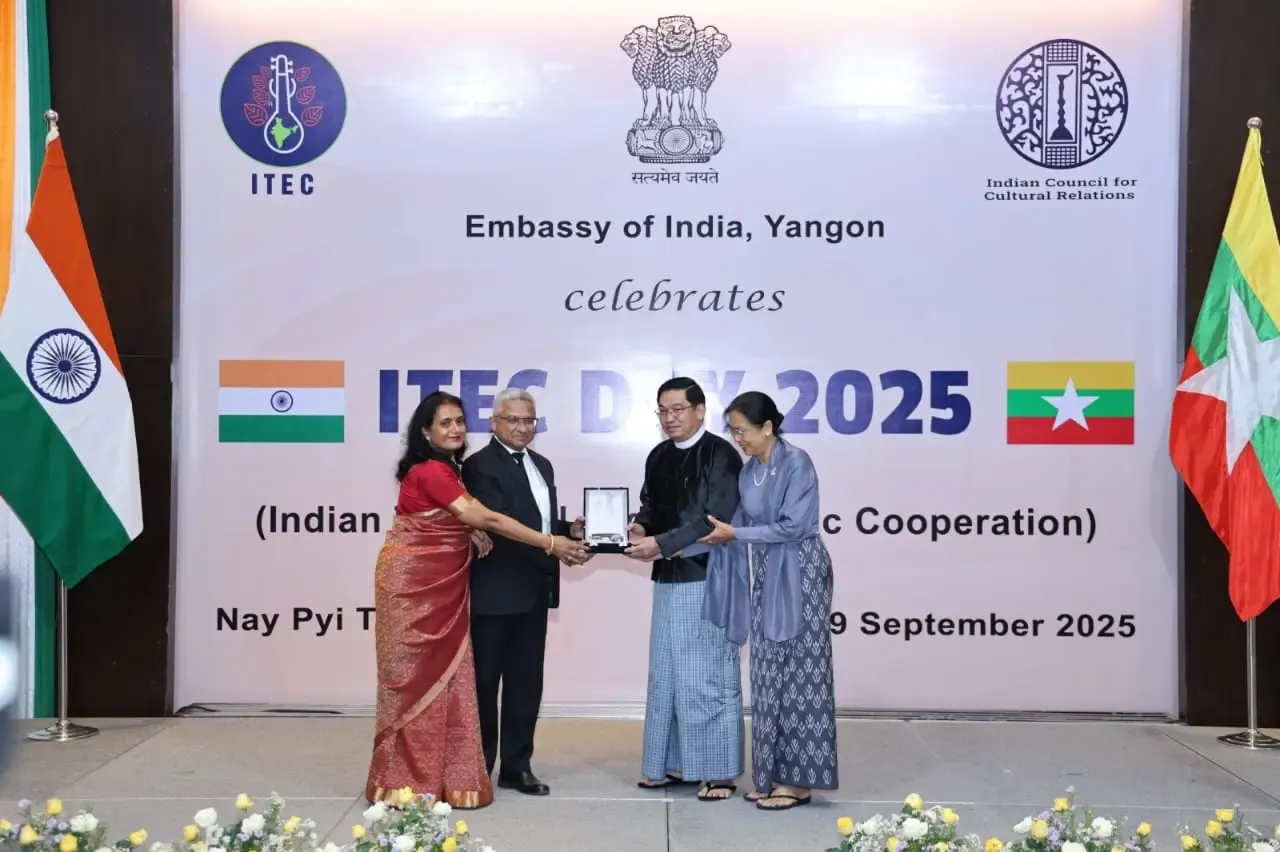 How is India Celebrating the 62nd ITEC Day in Myanmar?