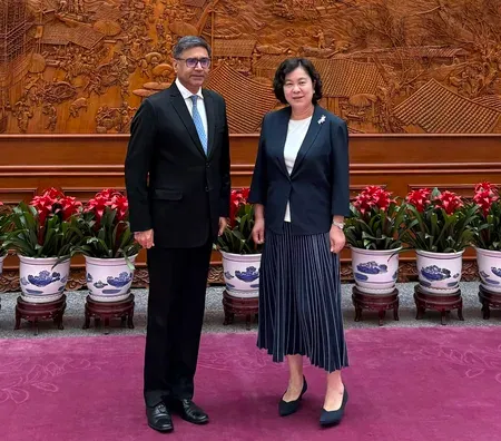 India-China border peace: Misri meets Hua Chunying in Beijing