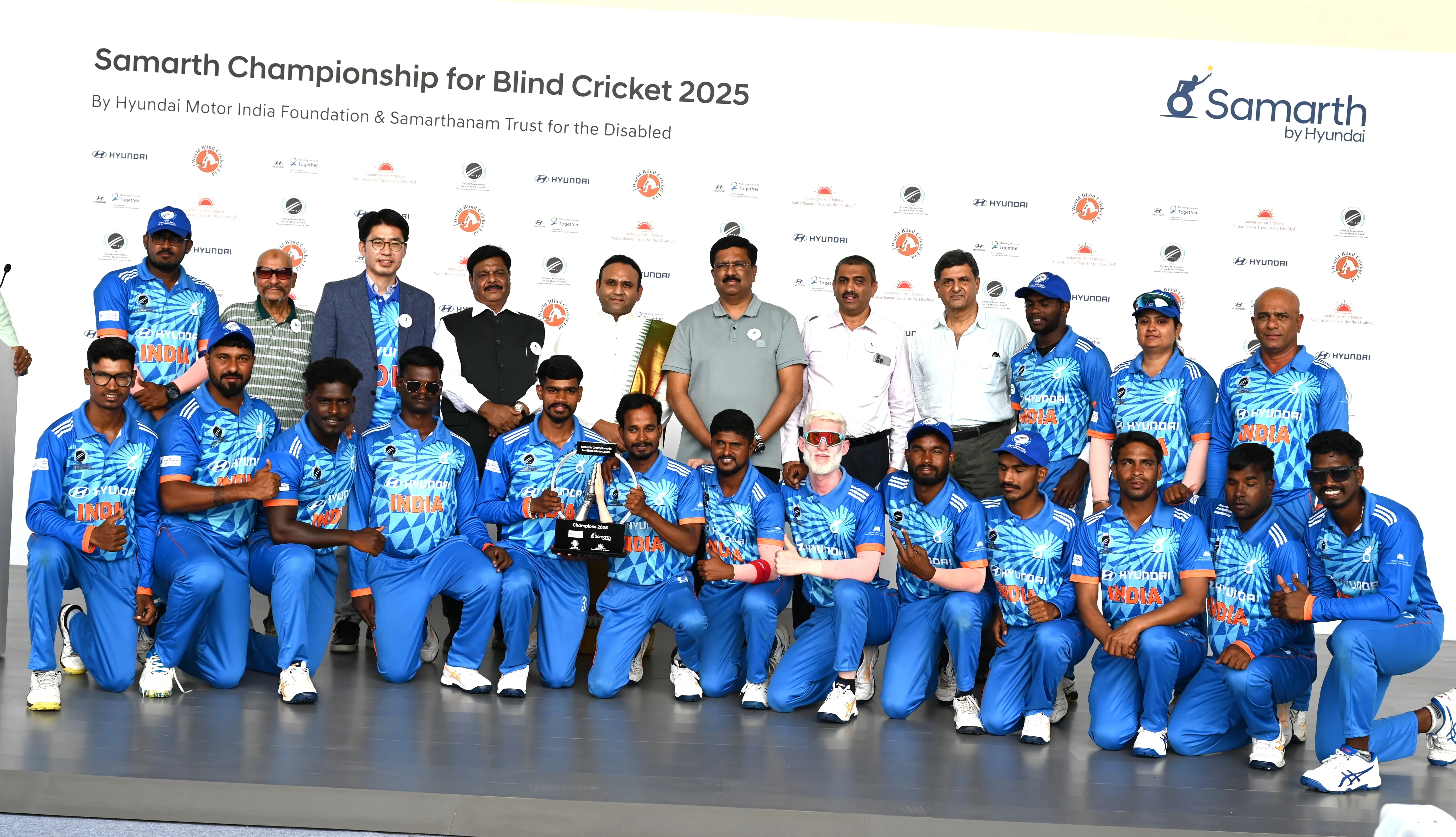 Did India Achieve a 5-0 Victory in the Samarth Championship for Blind Cricket?